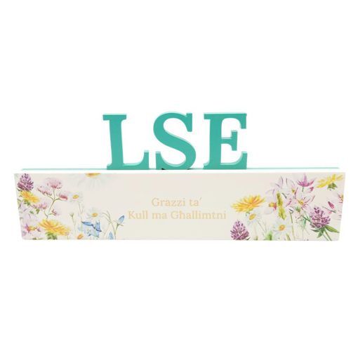 Picture of LSE CUT OUT WOODEN PLAQUE